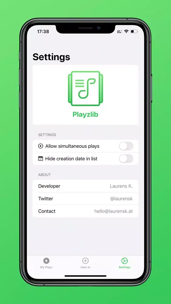 Capturas de tela do Playzlib - Soundboard App