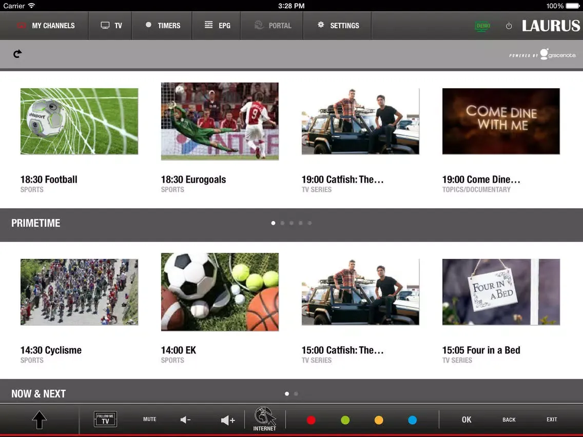 Laurus Smart Center iPad 应用截图