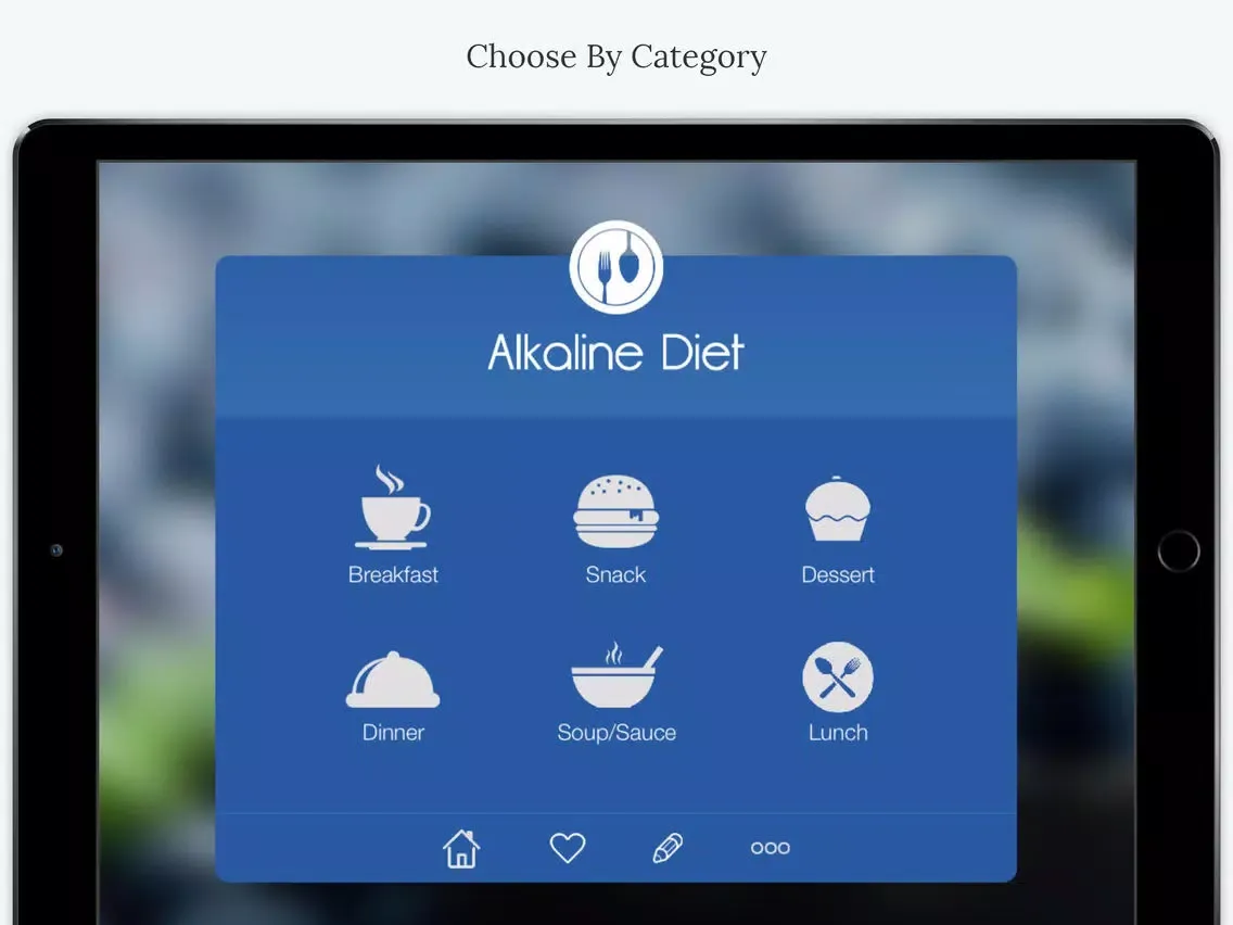 Alkaline Diet iPad  スクリーンショット