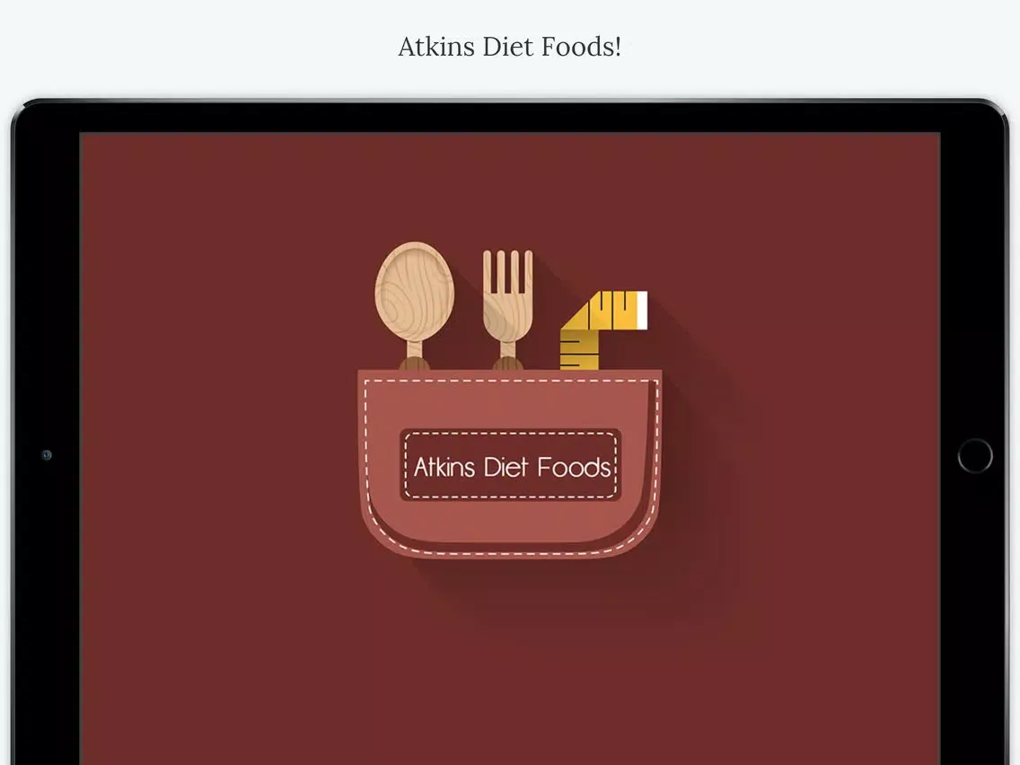 ภาพหน้าจอของ Atkins Diet Foods iPad 
