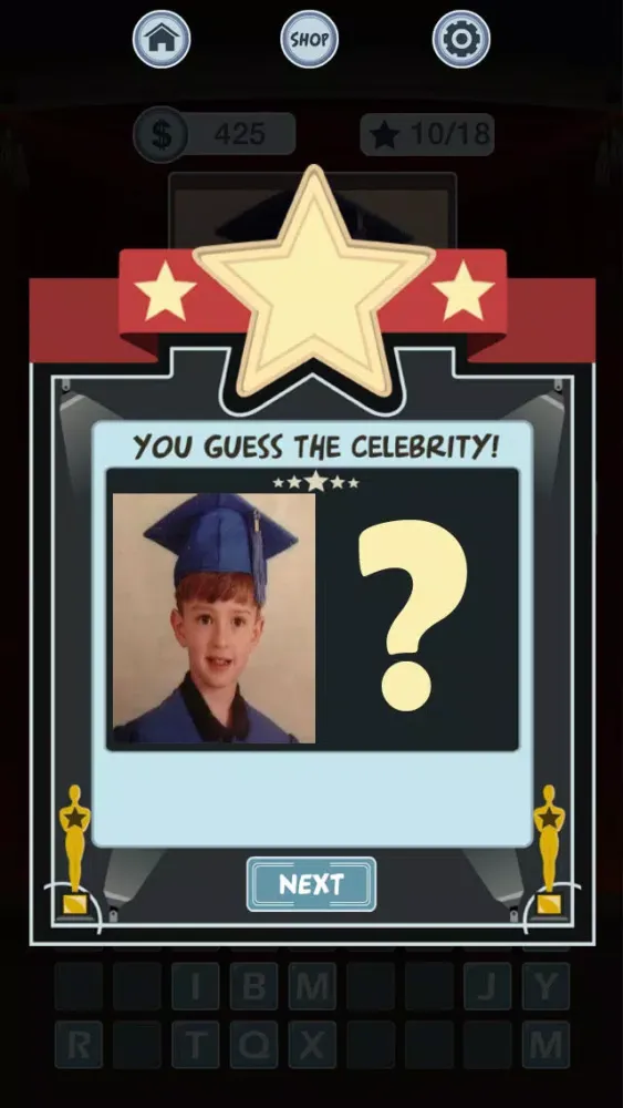 Before The Fame Name Game Celebrity Version Free Trivia Word Puzzle Game. Fun App Guess Celebrities and Movie Stars from yearbook photos, baby pictures and way before they became Hollywood Stars. স্ক্রিনশট