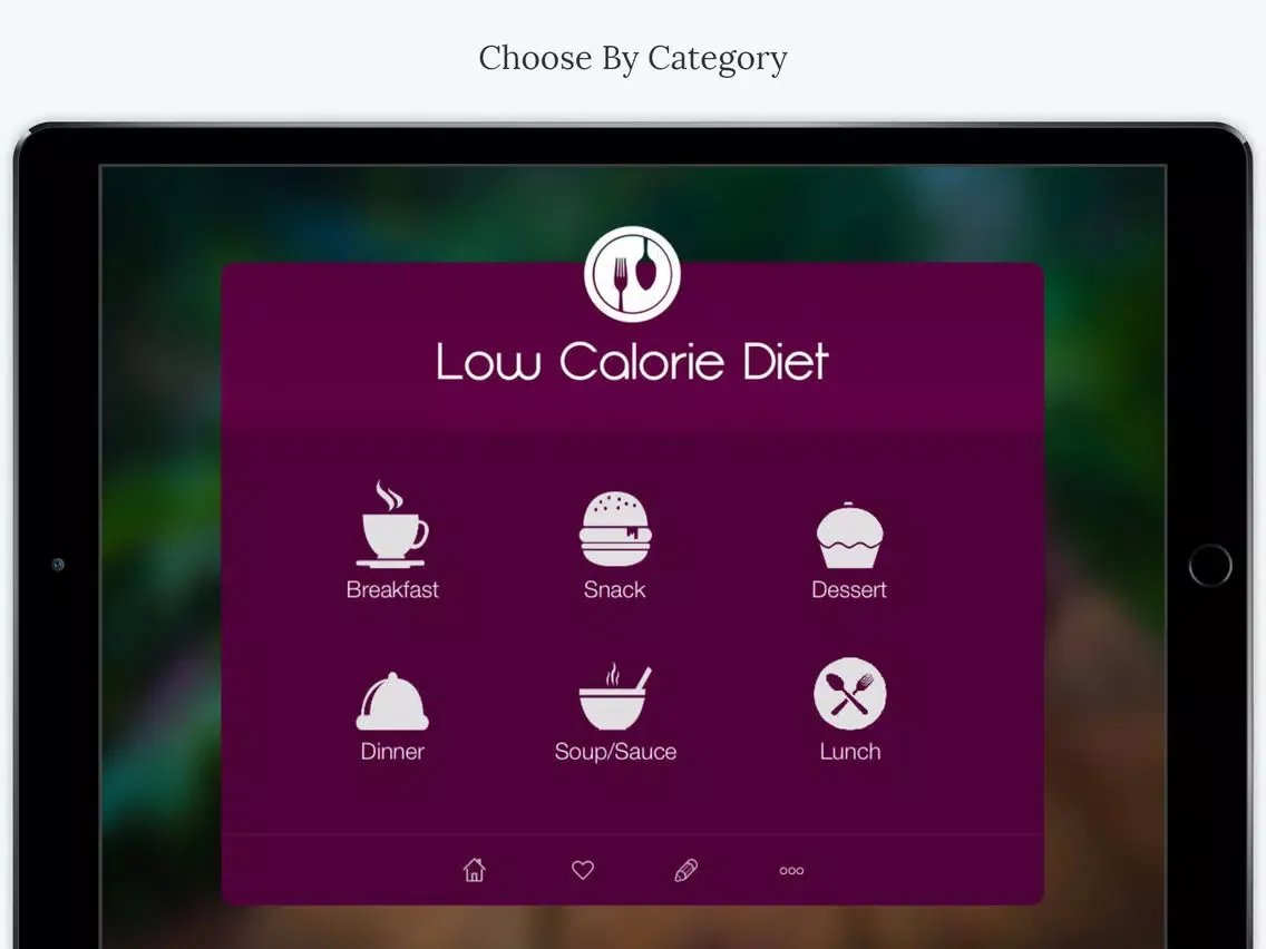 صور Low Calorie Diet. iPad 