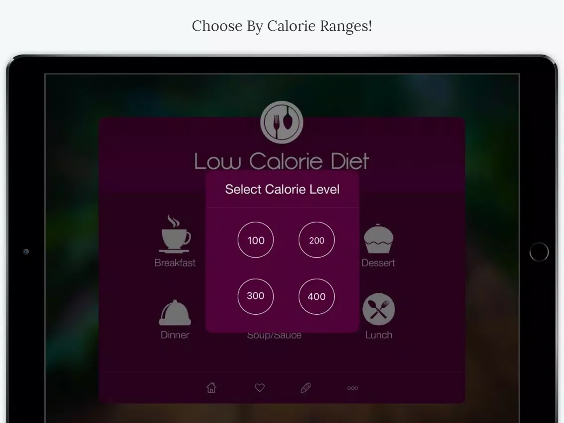 صور Low Calorie Diet. iPad 