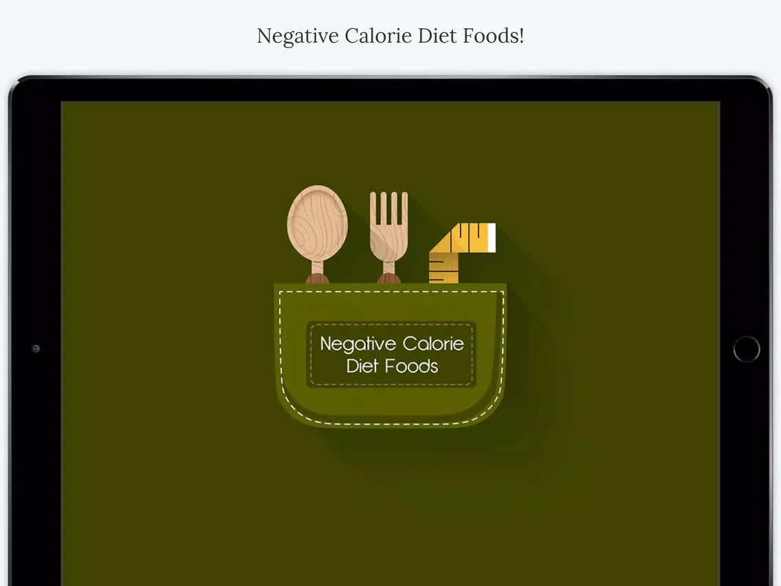 Zrzuty ekranu Negative Calorie Diet Foods iPad 