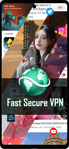 Fast Secure VPN Ekran Görüntüleri