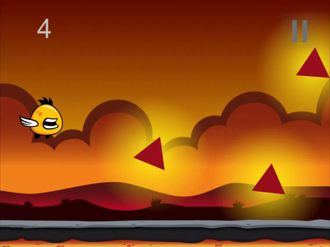 Captures d'écran de Lava Bird - Infinity Adventure iPad 