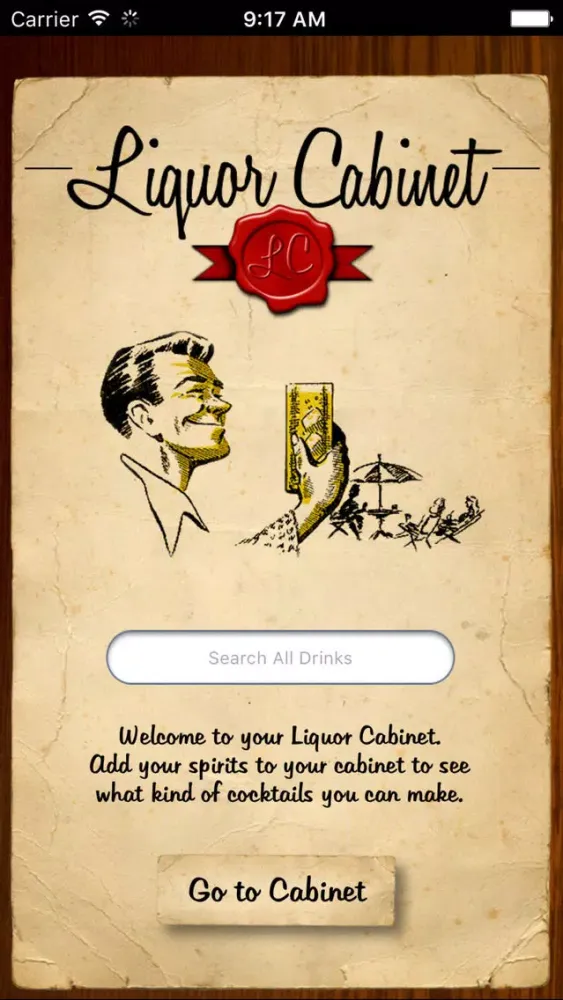 Capturas de tela do Liquor Cabinet - Cocktails & Drinks
