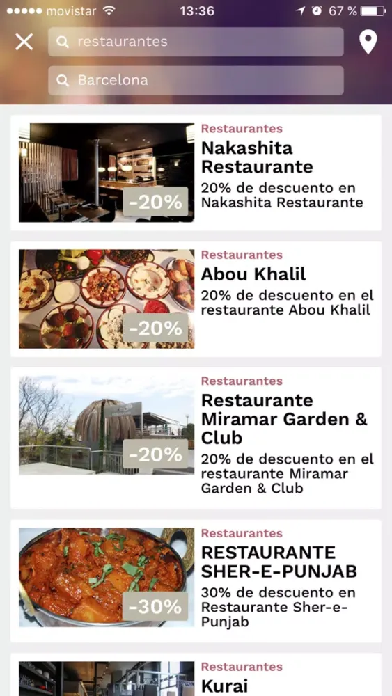 Capturas de tela do Club Vanguardia