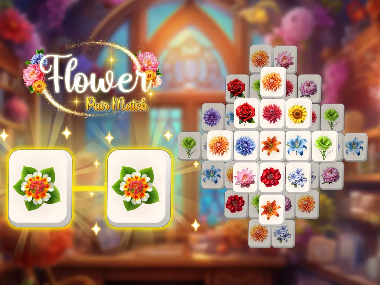 Flower Pair Match应用截图