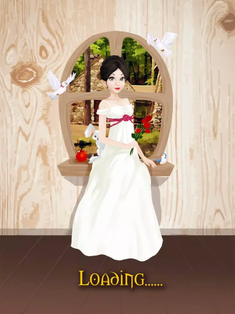 Snow White Dress Up iPad  Screenshots