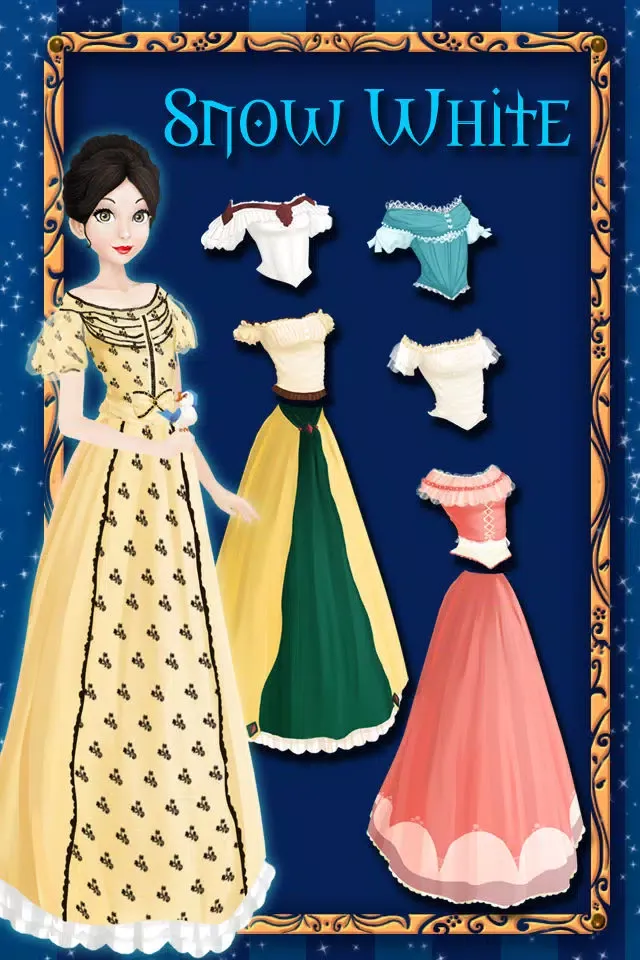 Snow White Dress Up Screenshots