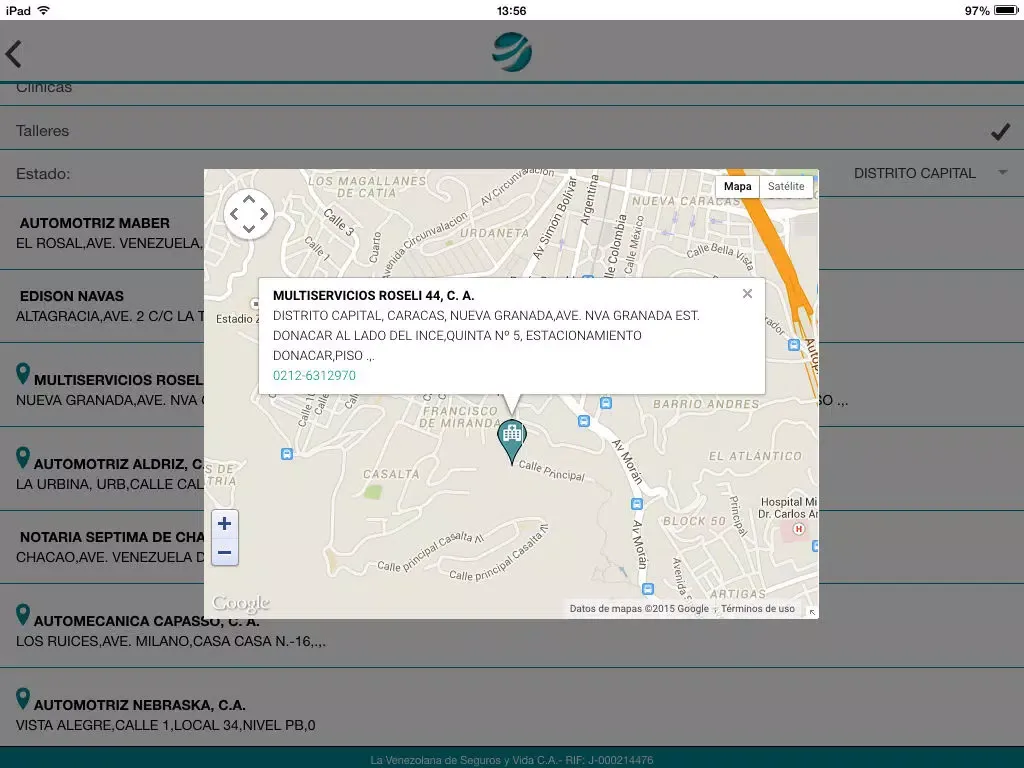 صور Servimóvil - La Venezolana de Seguros y Vida iPad 