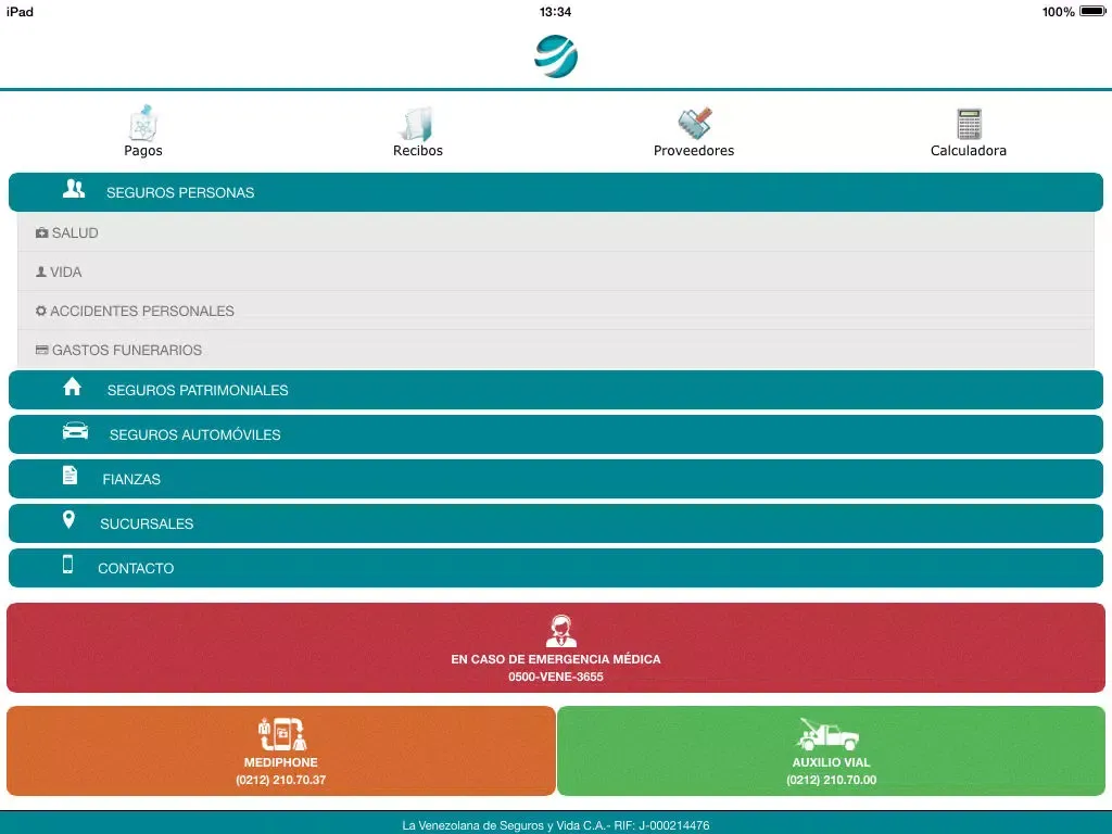 صور Servimóvil - La Venezolana de Seguros y Vida iPad 