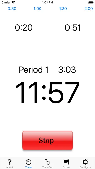 Zrzuty ekranu LAX Time & Score