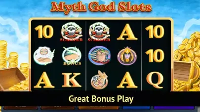 Ảnh chụp màn hình của Myth God Slots - Spin to Win!