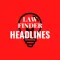 Law Finder Headlines