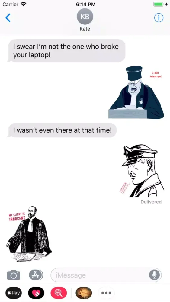 Скриншоты Law and Justice Stickers