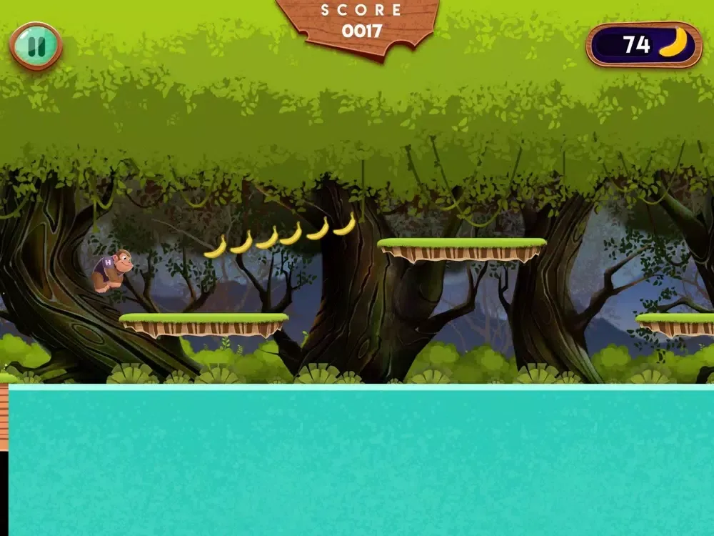 Jungle Banana Monkey iPad 应用截图