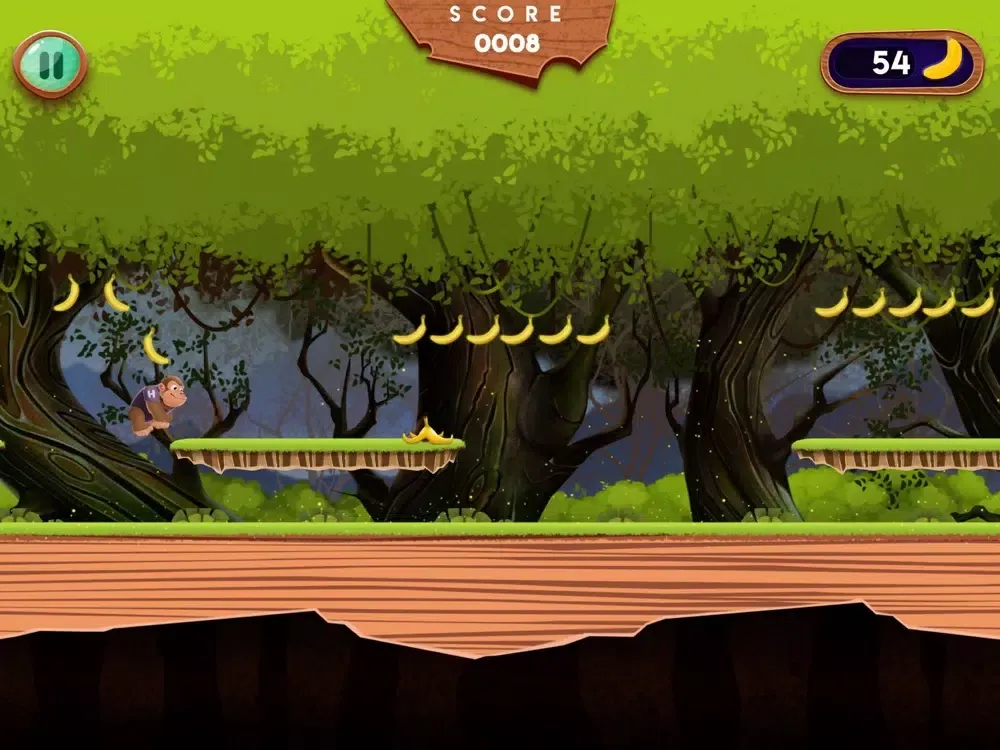 Jungle Banana Monkey iPad 应用截图
