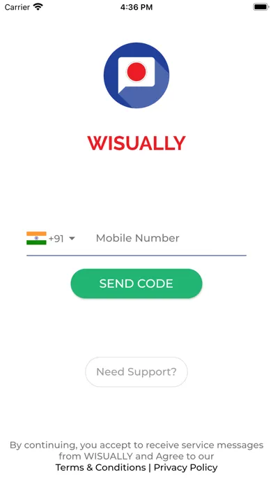 ภาพหน้าจอของ Wisually