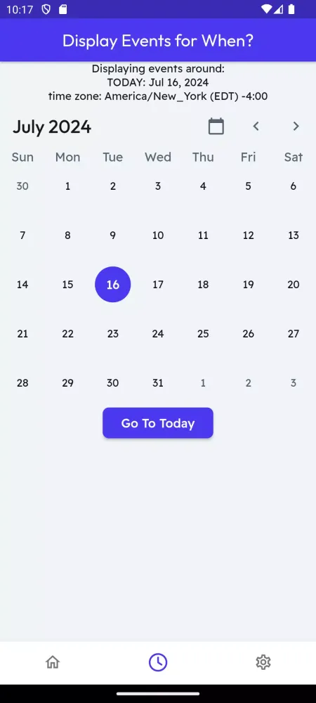 MoonMinder سکرین شاٹس