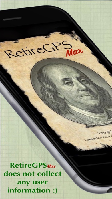 Tangkapan skrin RetireGPS Max