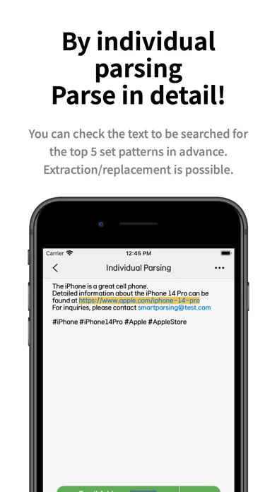 Ảnh chụp màn hình của SmartParsing - Easy Text Copy!