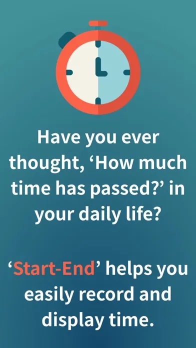 Start-End - Easy Time Tracking應用截圖