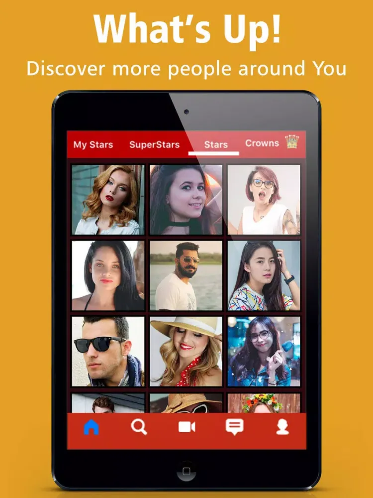 FanStars Live Stream VideoChat iPad  Ekran Görüntüleri