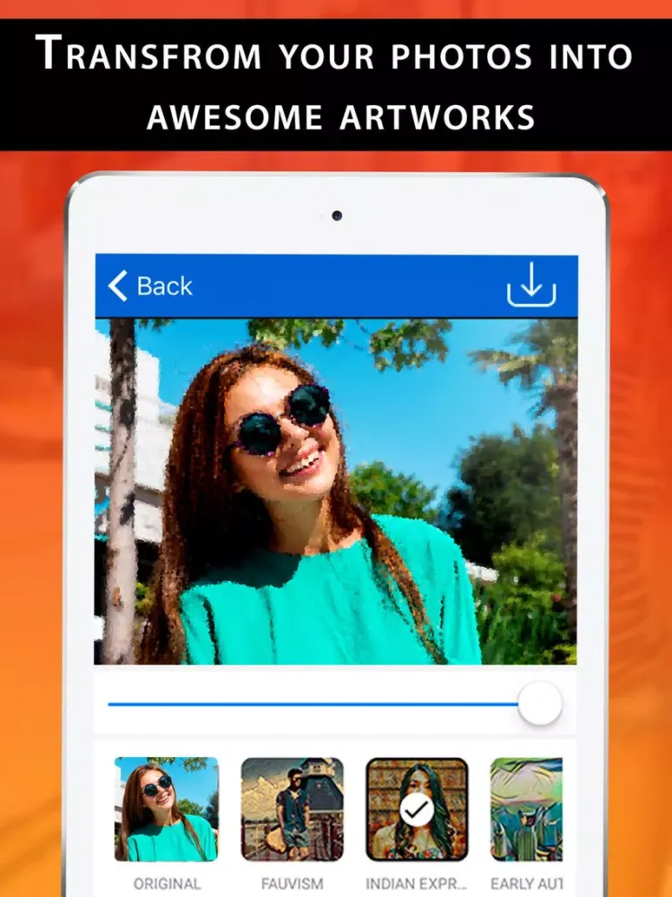 Art Photo Filter, Pic Filter iPad  स्क्रीनशॉट