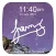 Signature lock screen : gesture effect