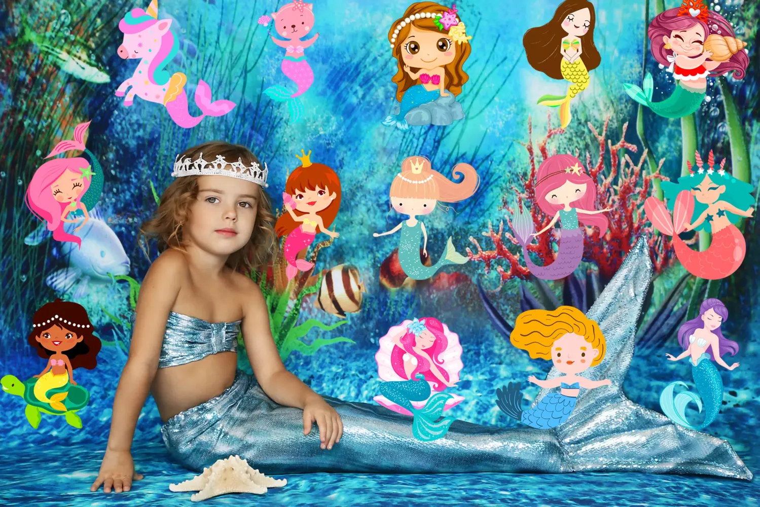 Capturas de pantalla de Mermaid Magic Photo Editor