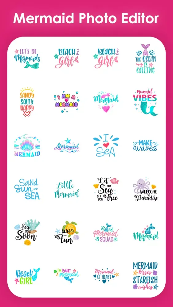 Capturas de pantalla de Mermaid Magic Photo Editor