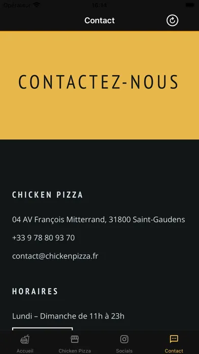 Chicken-Pizza سکرین شاٹس