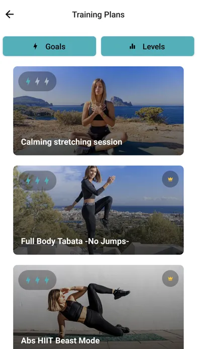 Capturas de pantalla de Layla - Your Fitness Coach