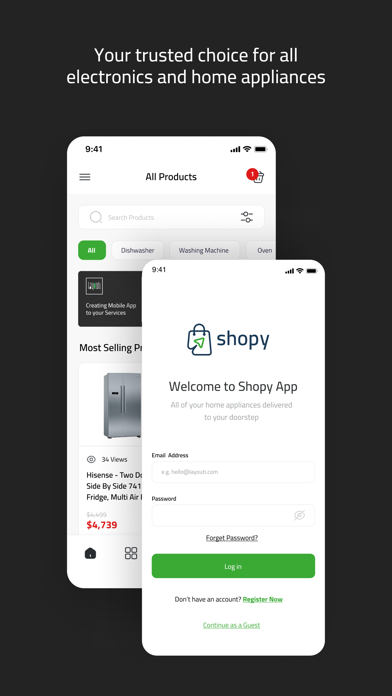 Shopy App | Shop with Us স্ক্রিনশট