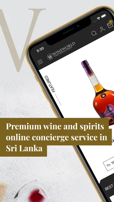 Zrzuty ekranu WineWorld: Online Delivery