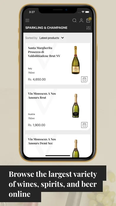 Zrzuty ekranu WineWorld: Online Delivery