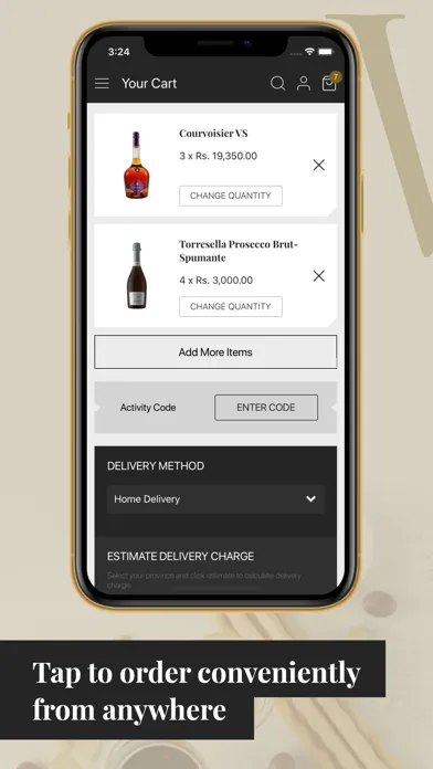 Zrzuty ekranu WineWorld: Online Delivery