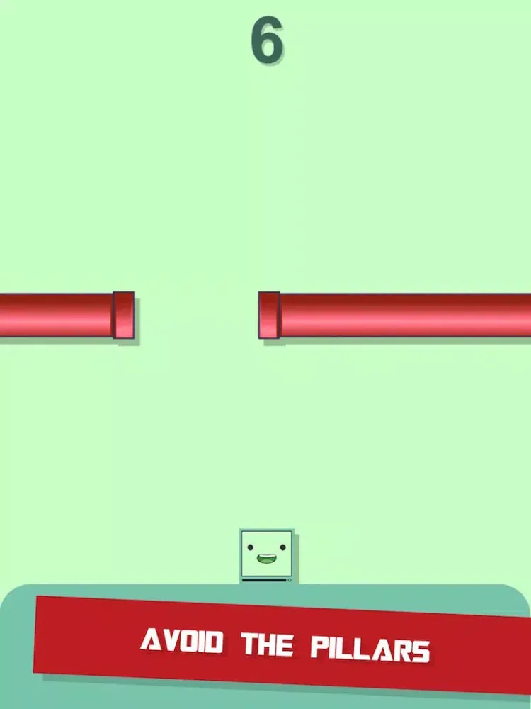 Blockboy! Beemo Edition! An awesome one hand clicker style game! iPad 应用截图