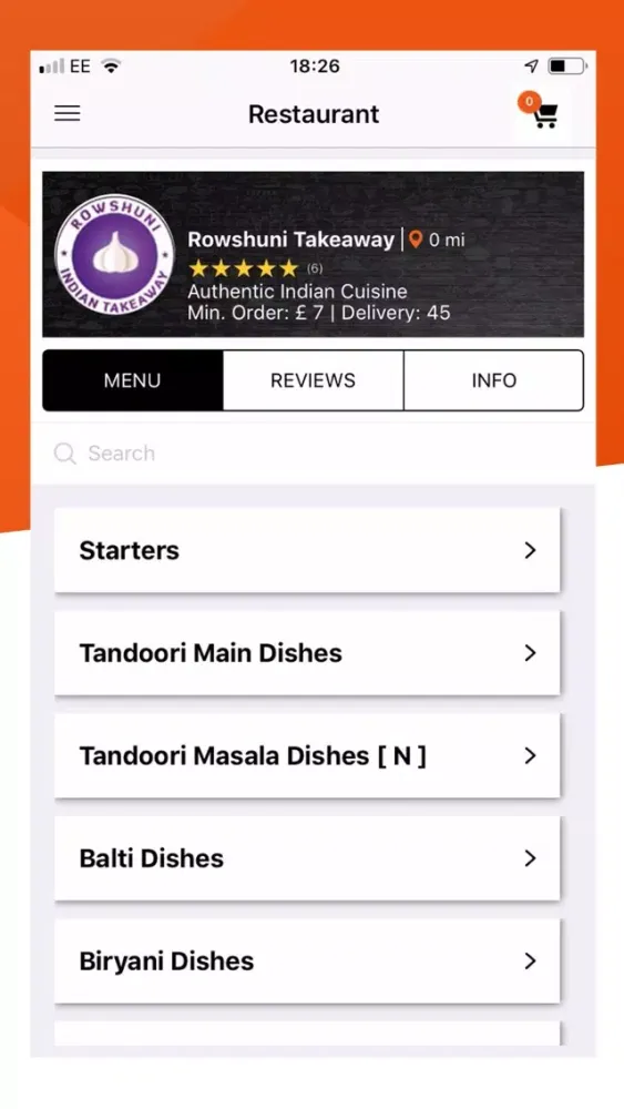 Rowshuni Takeaway Screenshots