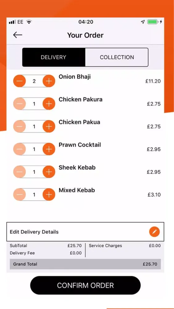 Rowshuni Takeaway Screenshots