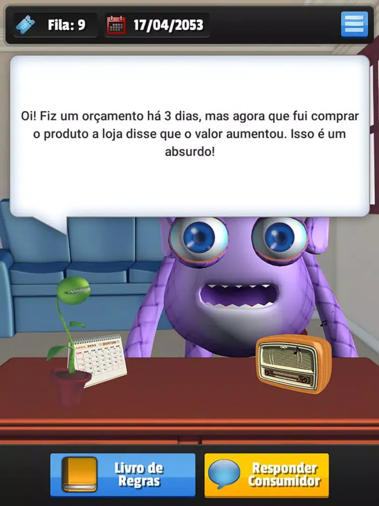 Capturas de tela do Proteco iPad 