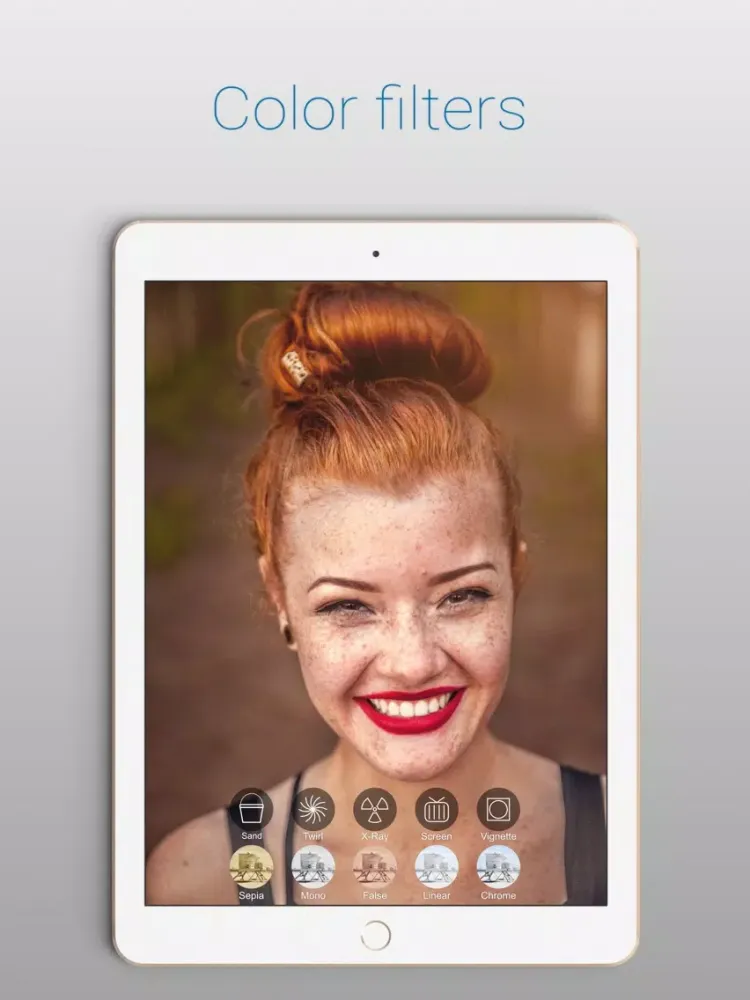 FilterAid - Video Cam Editor iPad 应用截图