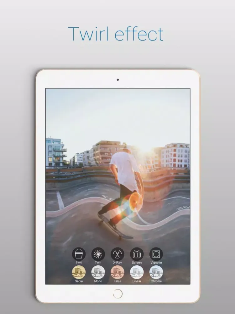 FilterAid - Video Cam Editor iPad 应用截图