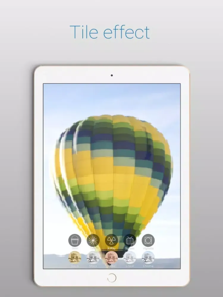 FilterAid - Video Cam Editor iPad 应用截图