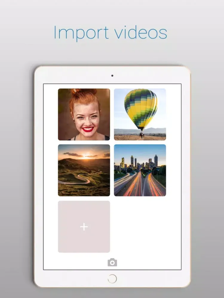 FilterAid - Video Cam Editor iPad 应用截图