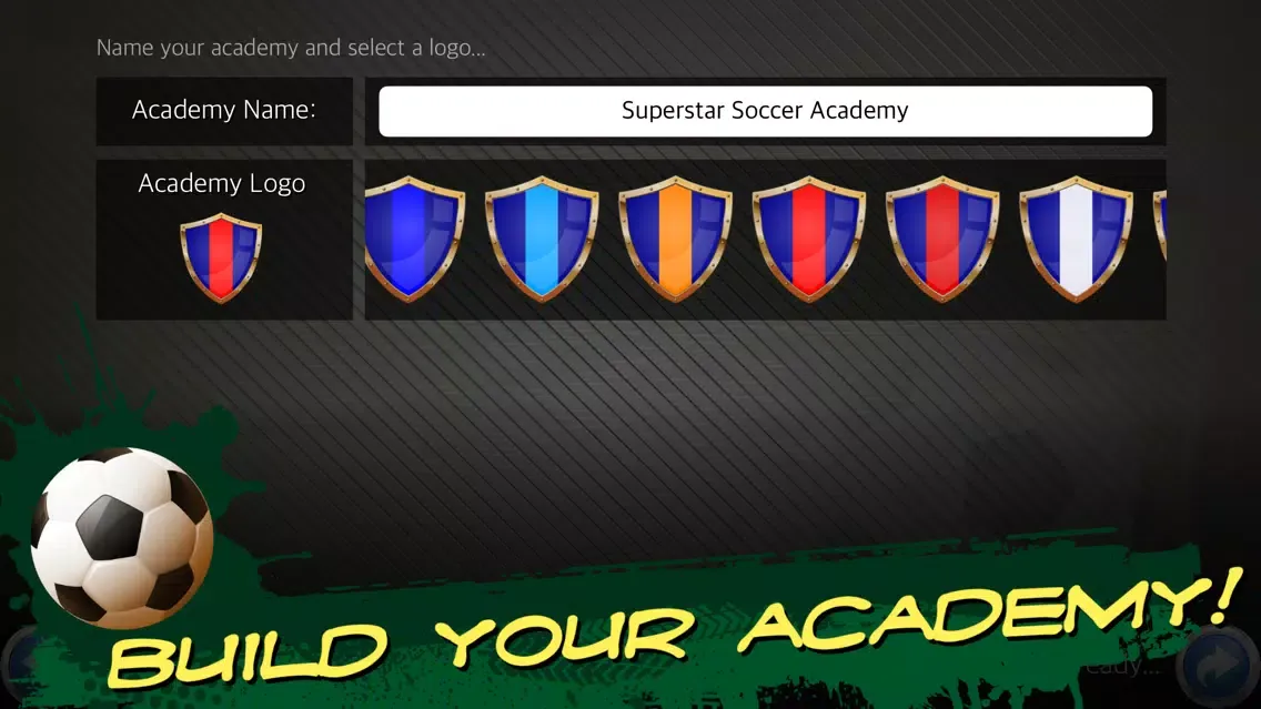 Capturas de tela do Soccer Academy