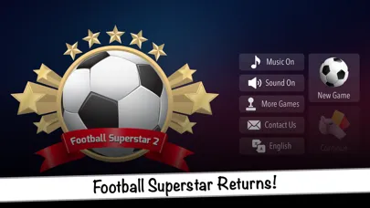 Capturas de tela do Football Superstar 2