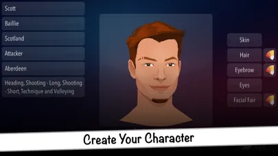 Capturas de tela do Football Superstar 2